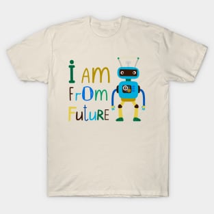 Robot From Future T-Shirt